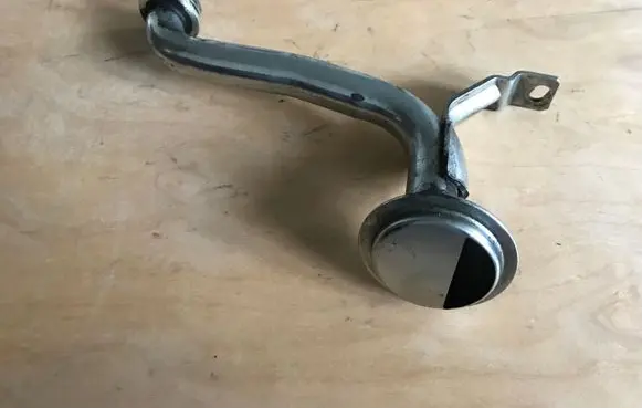 Opel Zafira B Oil sump strainer pipe 