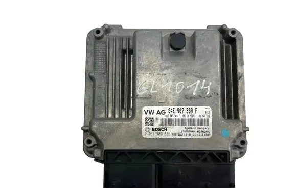 Volkswagen Golf VII Engine control unit/module 04E907309F 0261S09836