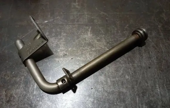 Ford Focus Turbo turbocharger oiling pipe/hose XS4Q6A786AB D0J2A