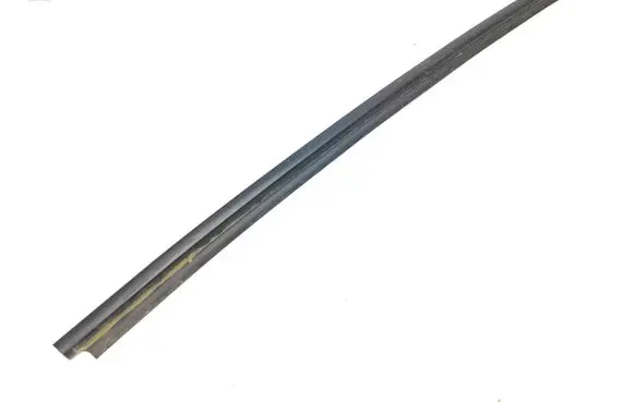 Front door glass trim molding