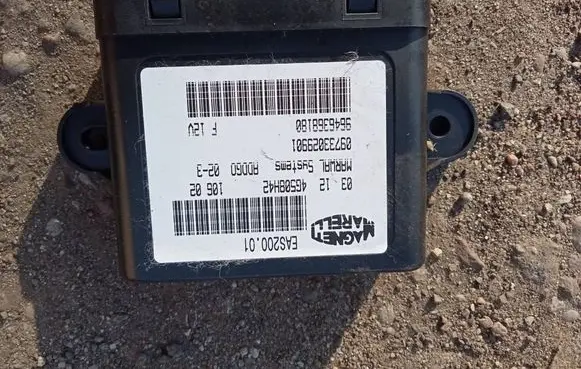 Peugeot 307 Fuel injection pump control unit/module 9646368180