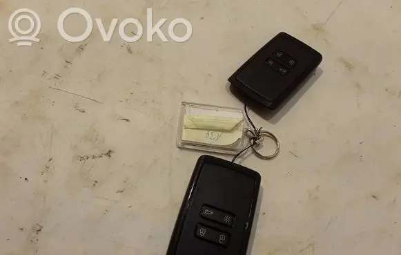 Renault Clio V Ignition key/card 285C72123R