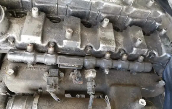 SsangYong Rexton Fuel main line pipe a6650700295 r91457010b