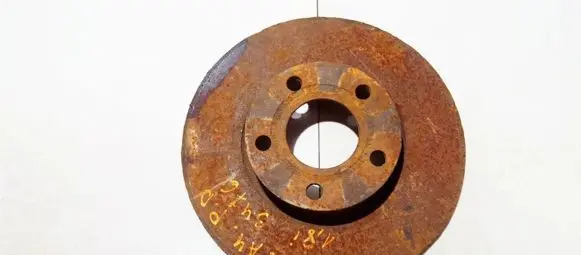 Audi A4 S4 B5 8D Front brake disc 4a0615301b neventiliuojamas