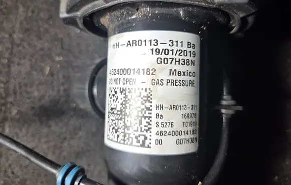 BMW X7 G07 Air suspension rear shock absorber 19B052CV0270 78315615