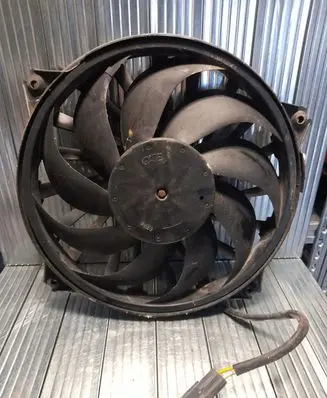 Electric radiator cooling fan