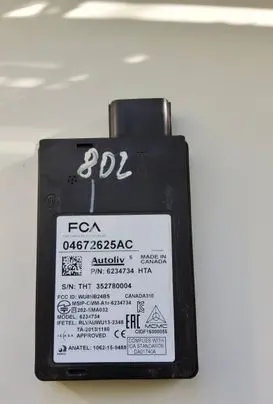 Chrysler Pacifica Blind spot module 04672625AC 6234734 352780004