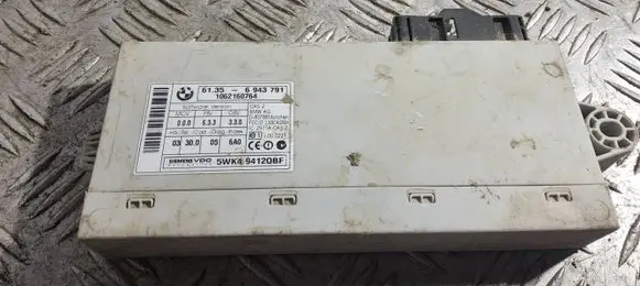 BMW 1 E81 E87 CAS control unit/module 6943791 5WK494120BF 1062160764
