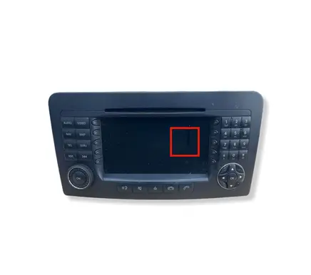 Mercedes-Benz ML W164 Screen/display/small screen A1648707889