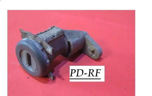 Renault Espace II Front door lock (next to the handle) 