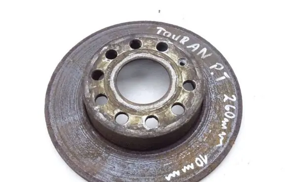 Volkswagen Touran I Front brake disc