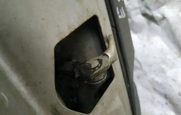 Ford Escort Front door check strap stopper 