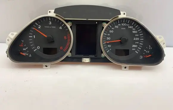 Audi A6 S6 C6 4F Speedometer (instrument cluster) 4F0920901C 4F0910900C