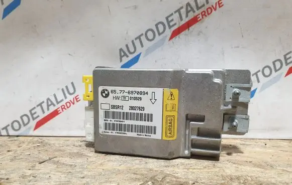 BMW 7 E65 E66 Airbag control unit/module 6970894 65776970894