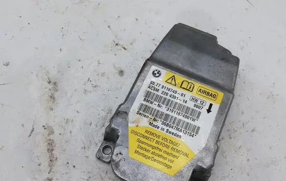 BMW 5 E60 E61 Airbag control unit/module 6577911874901 65779118749 220439114