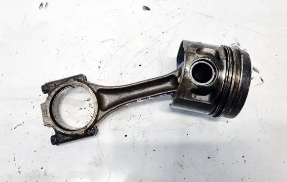 Piston with connecting rod
