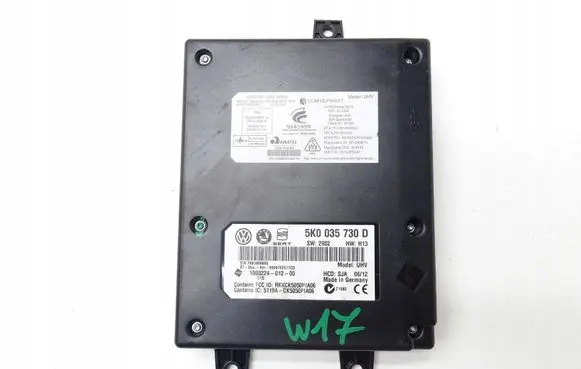 Volkswagen Golf VI Bluetooth control unit module 5K0035730D