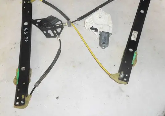 Audi Q3 8U Front window lifting mechanism without motor 8U0837462 8K0959802B