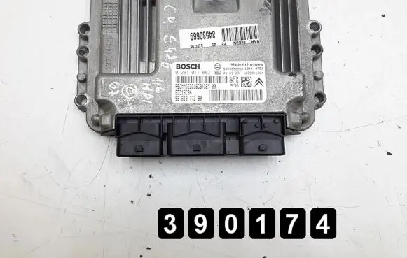 Citroen C4 I Engine control unit/module