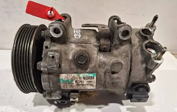 Peugeot 5008 Air conditioning (A/C) compressor (pump) 9800839580