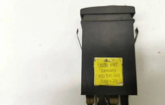 Audi A6 S6 C4 4A Windscreen/window heater switch 4D0941503