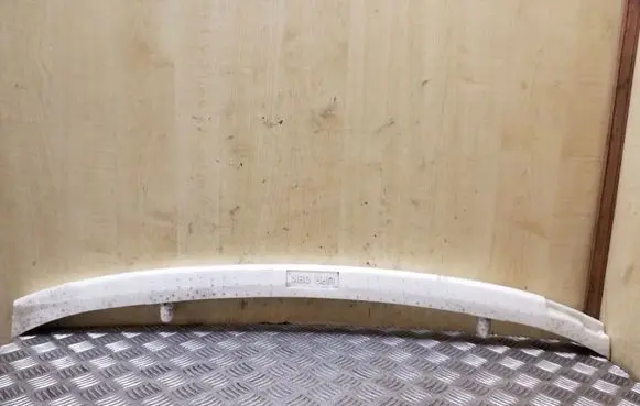 Front bumper foam support bar