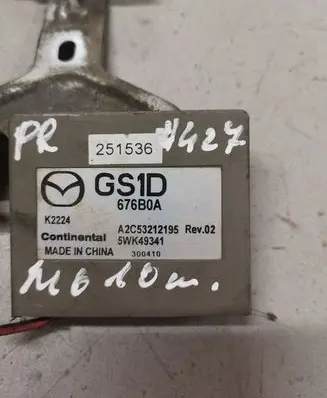 Mazda 6 Keyless (KESSY) go control unit/module 676B0A K2224 A2C53212195