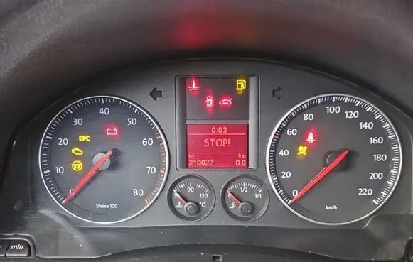 Volkswagen Golf V Speedometer (instrument cluster) 1K0920862H IMPRK1552312