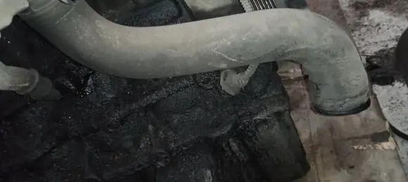 Volkswagen Polo IV 9N3 Intercooler hose/pipe