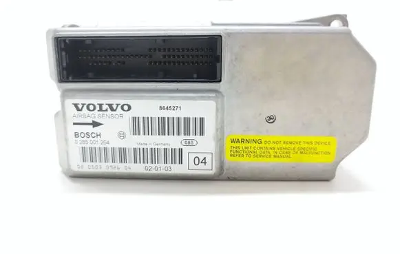 Volvo S60 Airbag control unit/module 0285001254 8645271 020003092604
