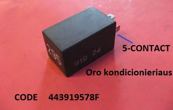 Volkswagen PASSAT B4 Other relay 443919578F