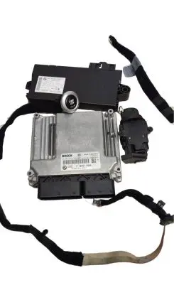 BMW 5 E60 E61 Engine ECU kit and lock set 9147185 2080221757 5WK49514MBR