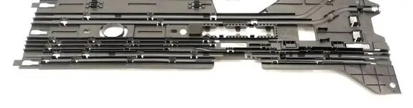 Cabin air duct channel