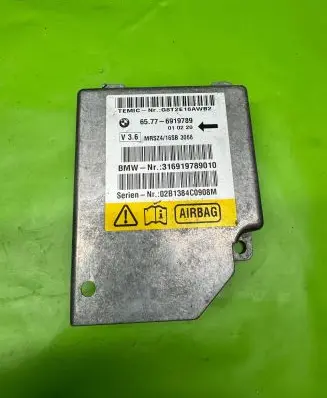 BMW 5 E39 Airbag control unit/module 6919789 316919789010 02B1384C0908M