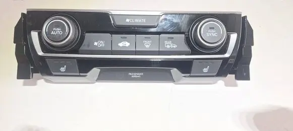 Honda Civic X Climate control unit 79600TGLG610M1 2718A1084856