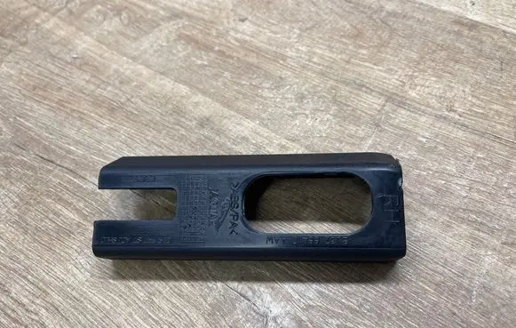 Jaguar XF X250 Front passenger seat rail trim BJ3266410AAW