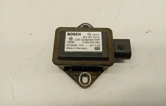 Audi A4 S4 B6 8E 8H ESP acceleration yaw rate sensor 8E0907637A 0019425 0265005245