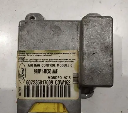 Ford Mondeo MK II Airbag control unit/module 97BP14B056AAE 607235817009