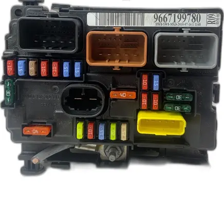 Peugeot 207 Fuse box set 9667199780 R09
