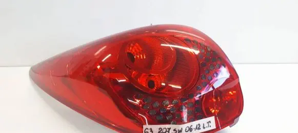 Peugeot 207 Rear/tail lights 9680158080 79998D