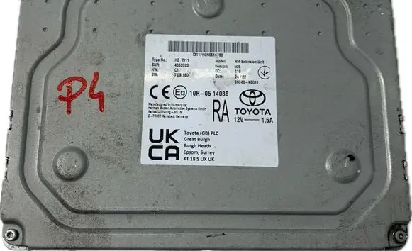 Toyota RAV 4 (XA50) Other control units/modules 86840K0011