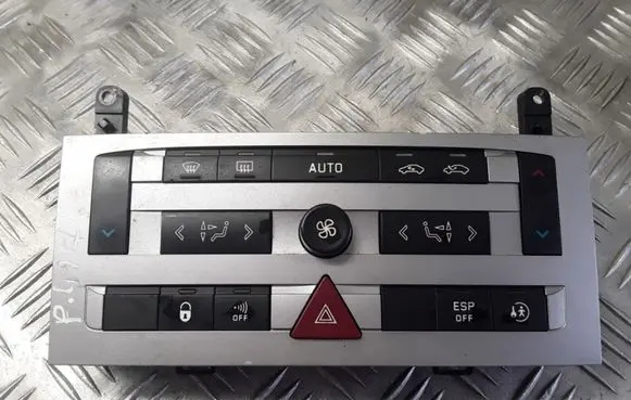 Peugeot 407 Climate control unit 96573322YP 96573322YP02 VP4PUH18C612XA