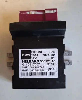 BMW X5 F15 Fuel injection pump control unit/module 7371832 55892110