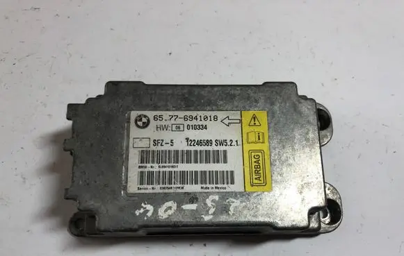 BMW 5 E60 E61 Airbag control unit/module 6941018 65776941018 12246589