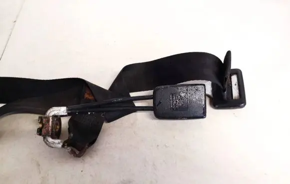 Middle seatbelt buckle (rear)