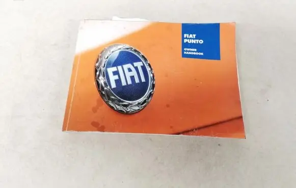Fiat Punto (188) Owners service history hand book 
