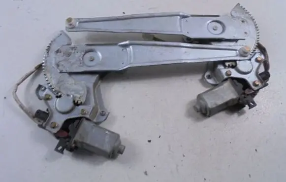 Mazda Premacy Rear door window regulator with motor 8621003930