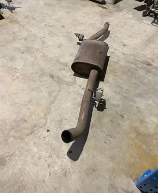 Volkswagen Crafter Middle muffler/silencer 2N0253211D