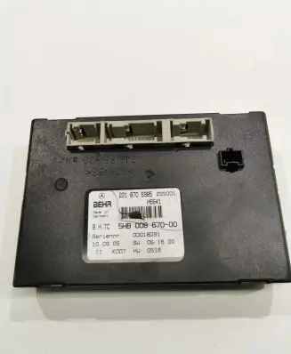 Mercedes-Benz S W221 Climate control unit 5HB008670 2218705985 10649870