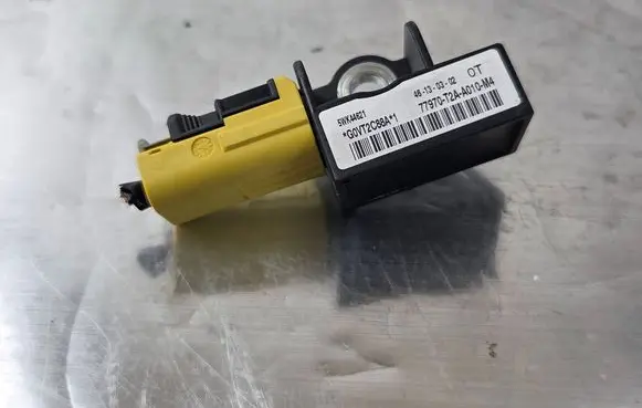 Airbag deployment crash/impact sensor